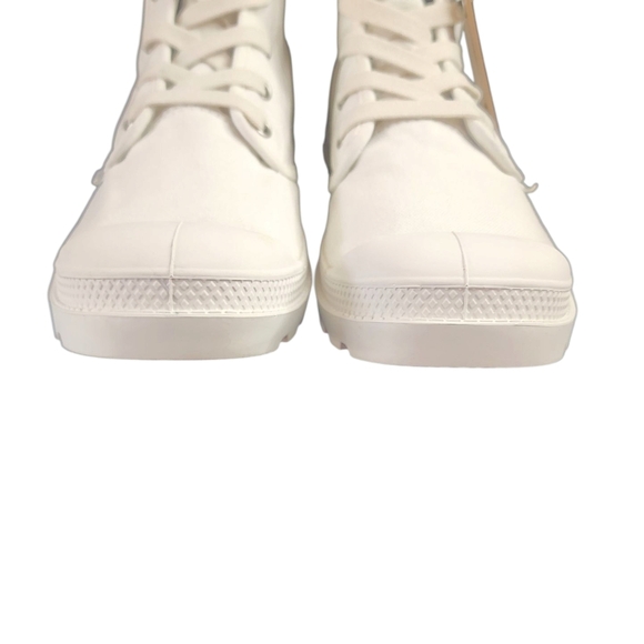 Palladium White Canvas Boots - Picture 3 of 8